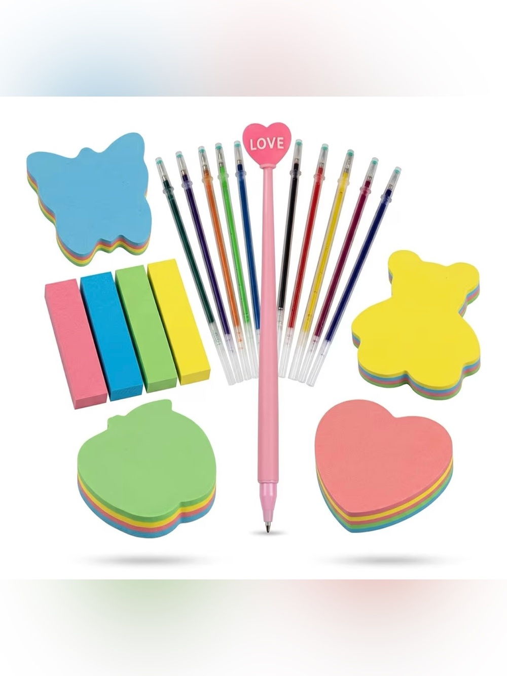 800pcs notepad and pen set